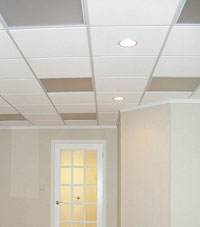 Basement Ceiling Tiles by Total Basement Finishing